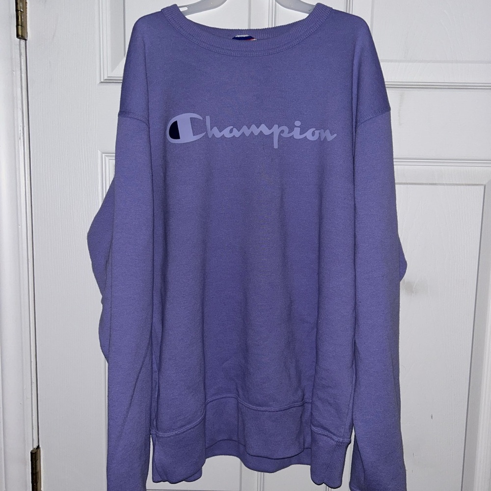 Champion Purple Crewneck